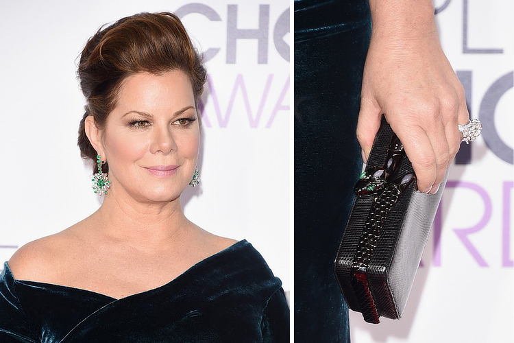 Marcia Gay Harden: a vision in Bulgari at the 2016 People's Choice Awards