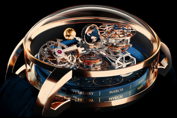 The Astronomia Sky features a three-dimensional sidereal display