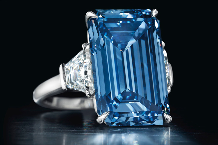 “Oppenheimer Blue” diamond sold for $57 million