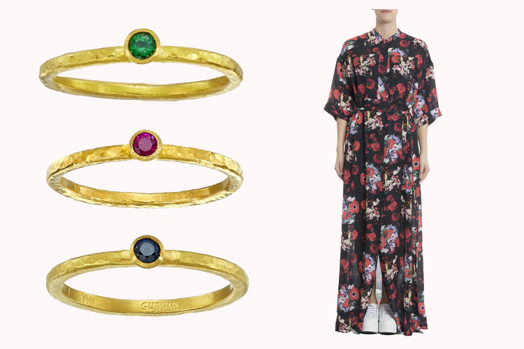 Gurhan Ring | Kenzo Dress