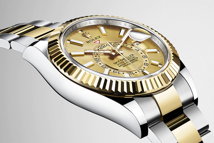 Rolex: if it features a clear case back, it is likely fake